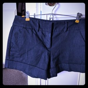 New York & Company 7th Avenue faux denim shorts